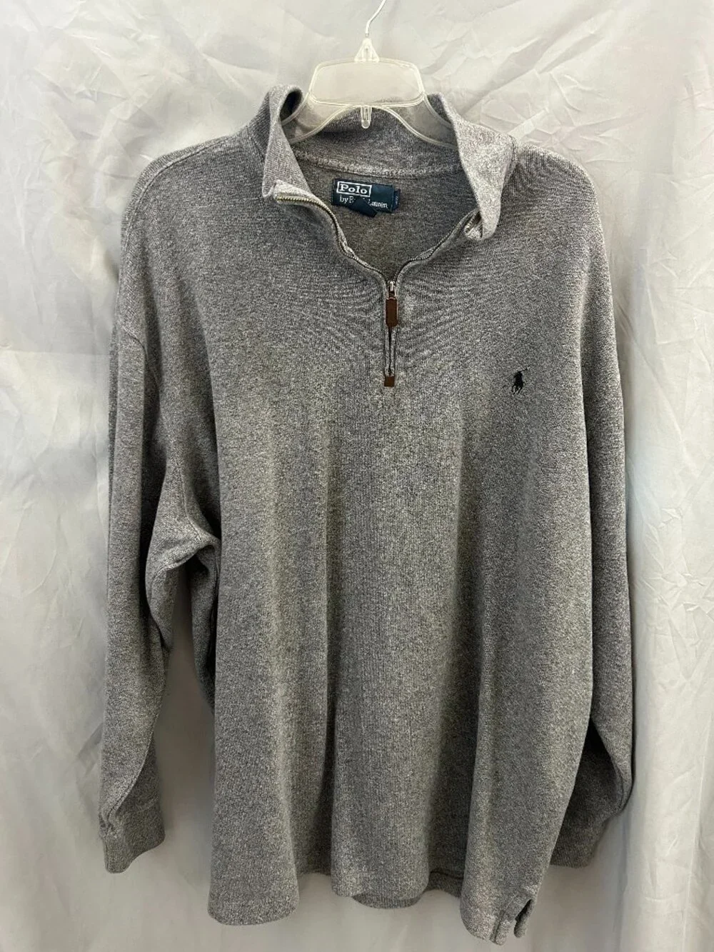 Polo by Ralph Lauren Men's 1/4 Zip Pullover Shirt Size 2XLT